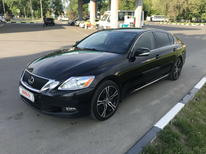 Lexus gs300 2008 черный