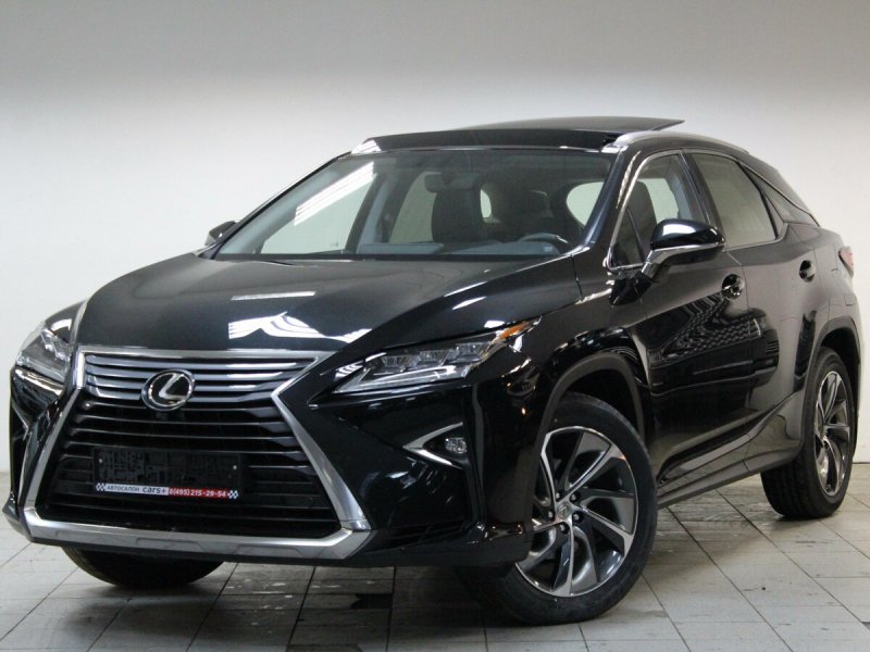 Lexus RX IV 350 2016 черный