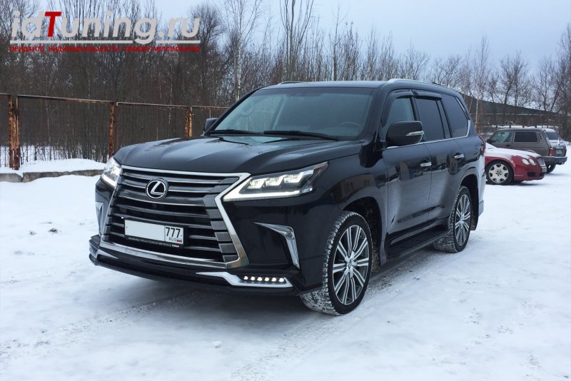 Lexus LX 450d черный