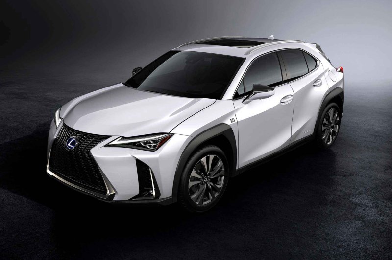 Lexus RX 2019 серый