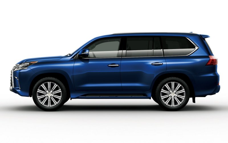 Lexus lx570 сбоку