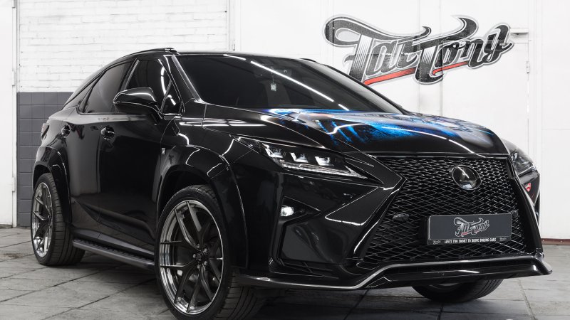 Lexus rx200 черный