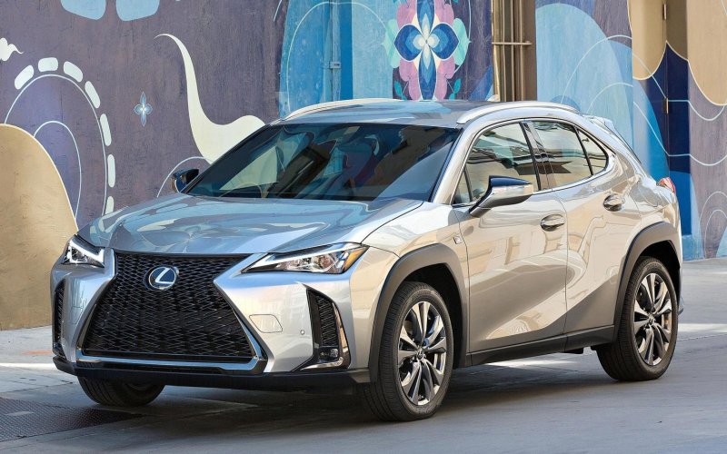 Lexus UX 200 синий