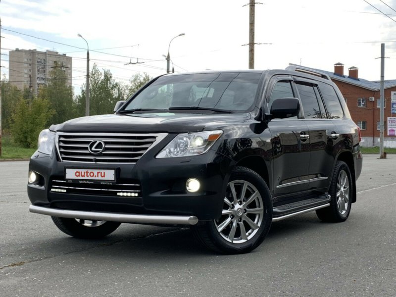 2009 Lexus lx570 белый