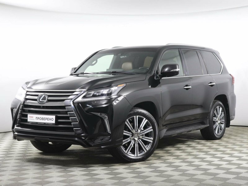 Lexus LX 570 2017 черный