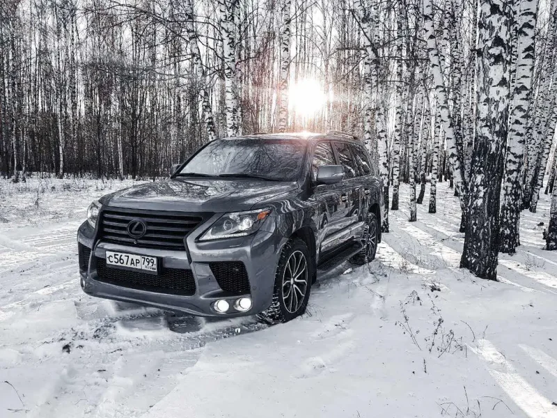 Lexus lx570 антихром