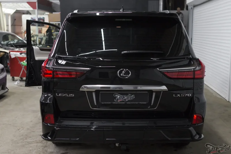 Lexus lx570 антихром