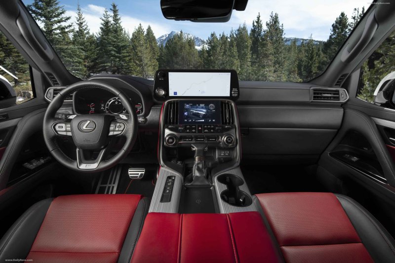 Lexus LX 600 2022 салон