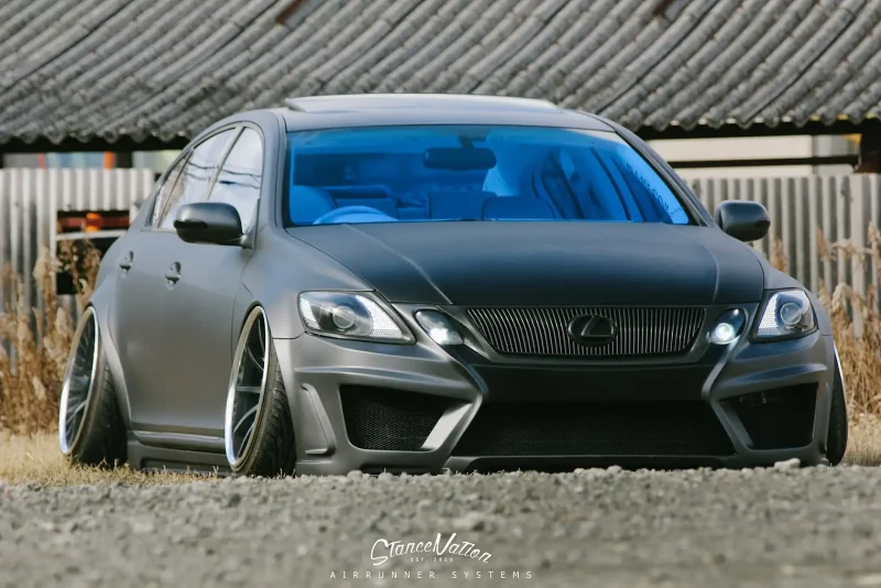 Тюнингованный Lexus gs300