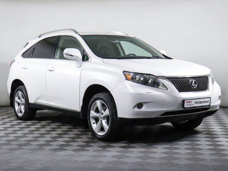 Lexus rx270 белый