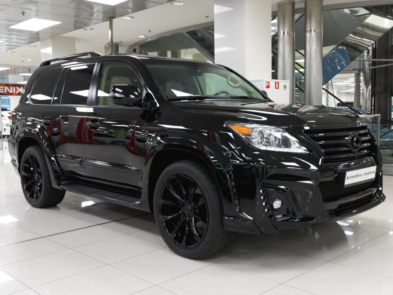 Lexus LX 570 серый 2008