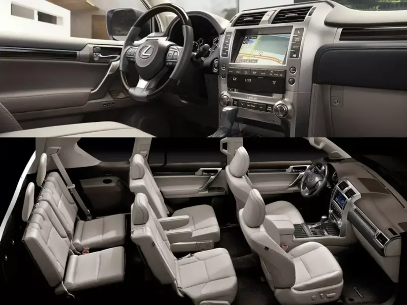 Lexus gx460 2021 салон