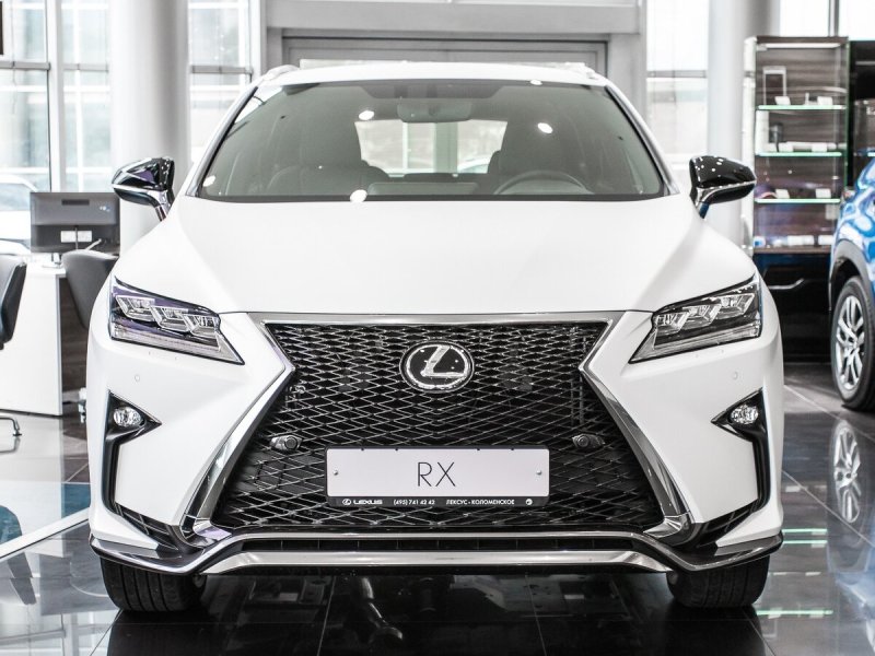 Lexus RX F Sport 2018 белый