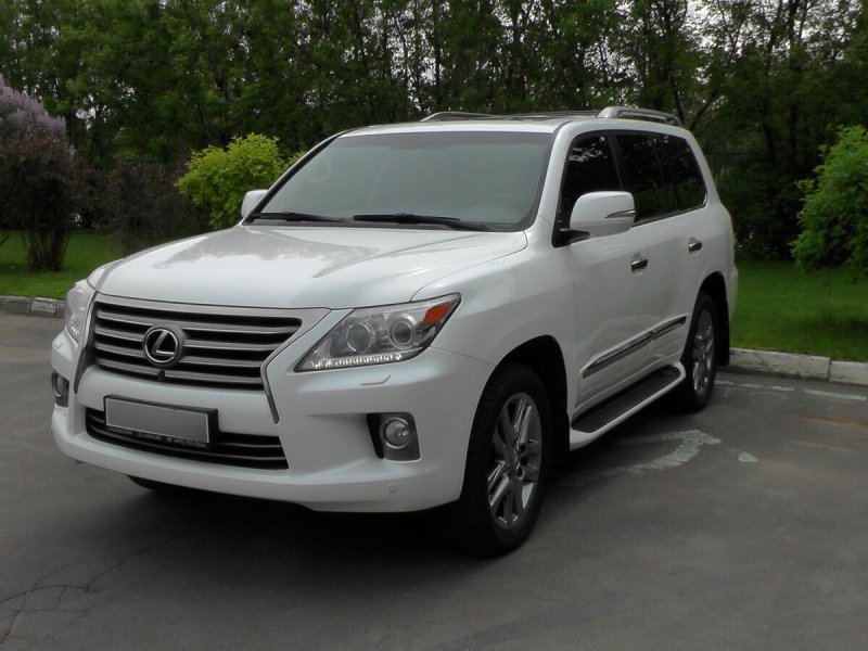 Lexus lx570 черный 2011