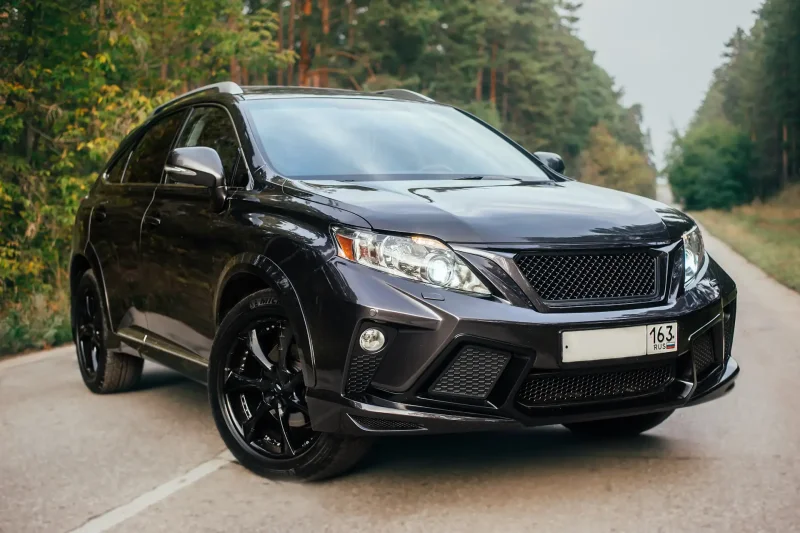 Lexus rx350 2015 Tuning черный