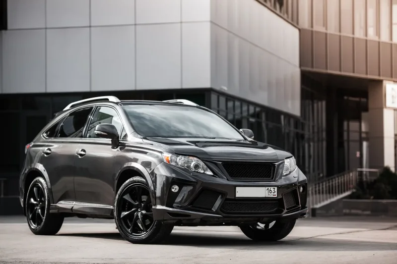 Lexus rx350 2015 Tuning черный