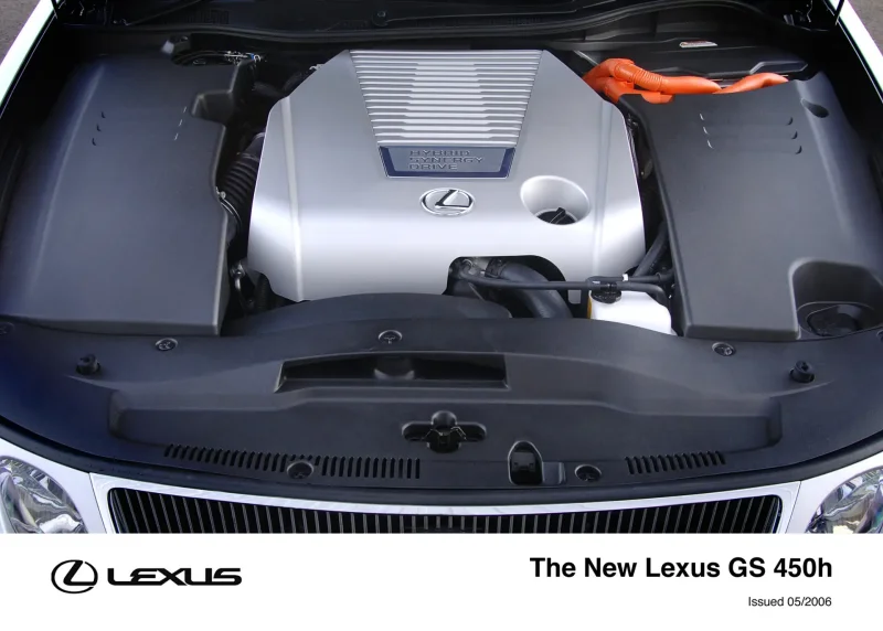 Lexus GS 450h под капотом