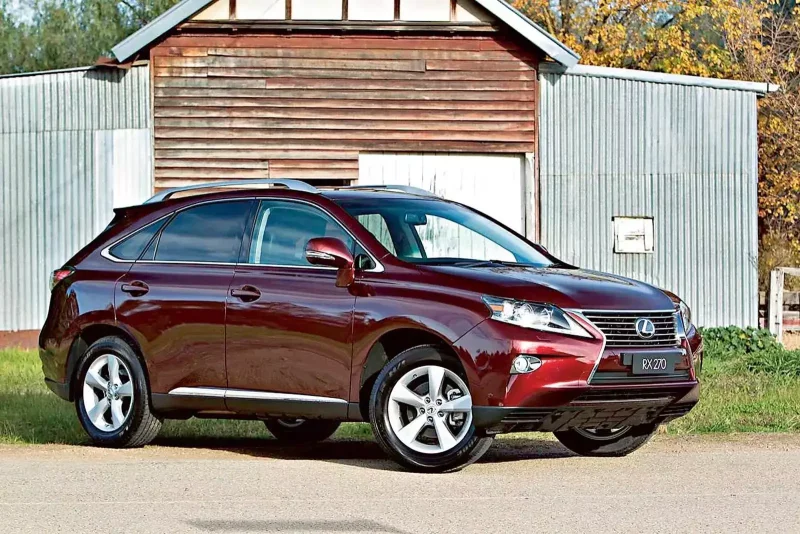 Lexus RX 200t красный