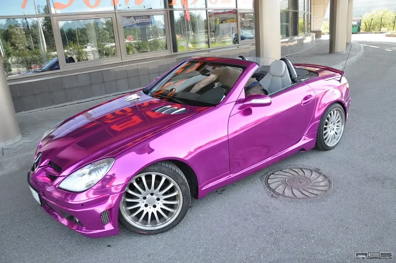 Nissan Skyline r35 GTR фиолетовый