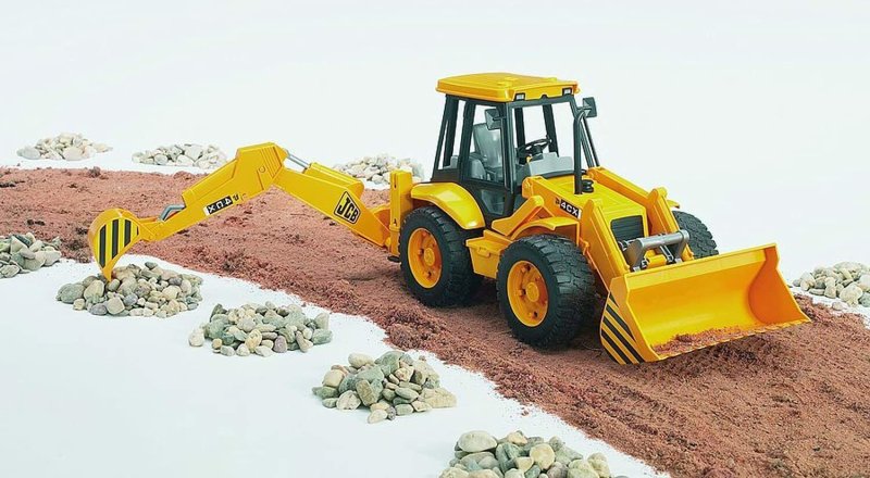 Bruder экскаватор – погрузчик колёсный JCB 4cx