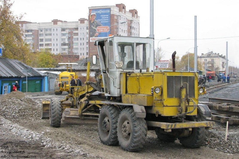 Советский грейдер завода Дормаш