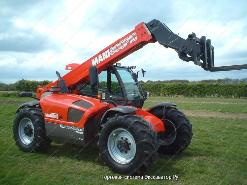 Телескопический погрузчик Manitou