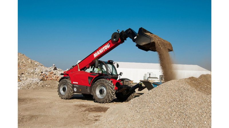 Телескопический погрузчик Manitou