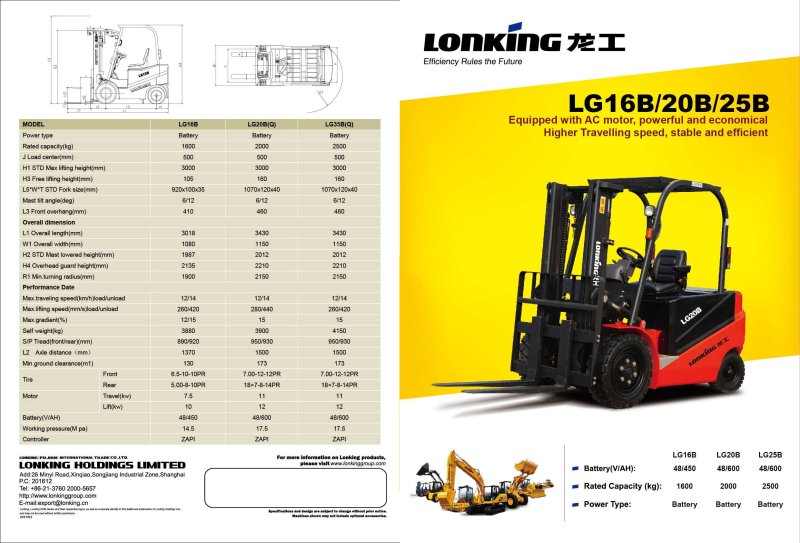 Вилочный погрузчик Lonking fd30t