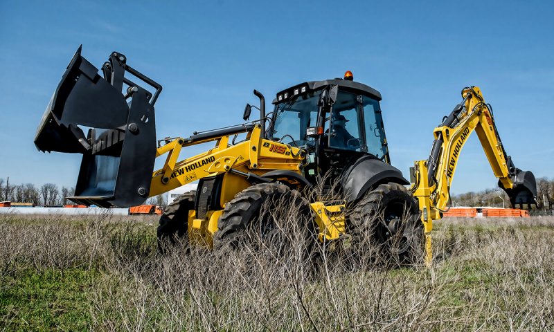 Погрузчик New Holland b115b