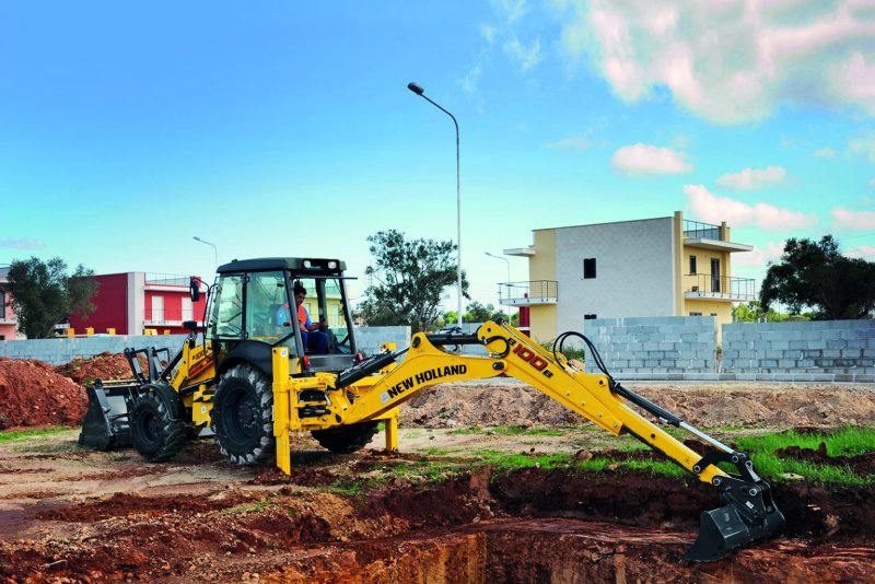 Экскаватор-погрузчик New Holland b110