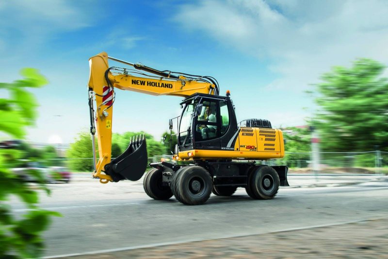 JCB 160 колесный экскаватор