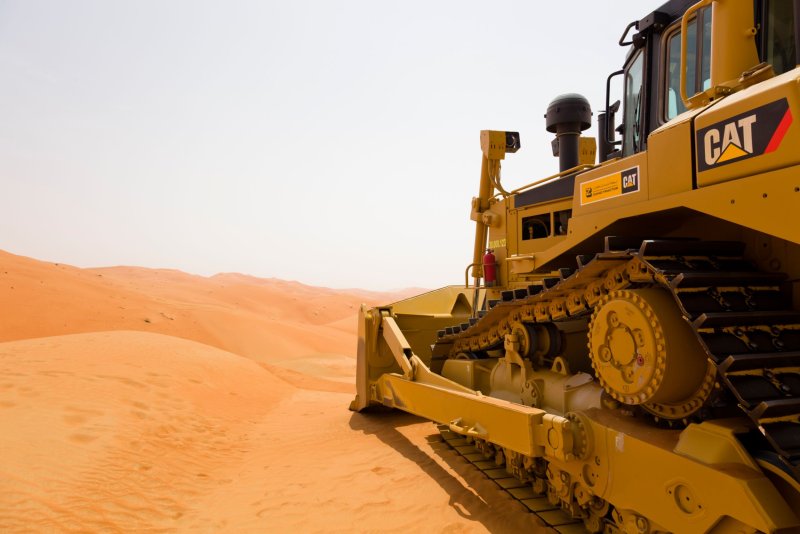 Бульдозер Cat d8r