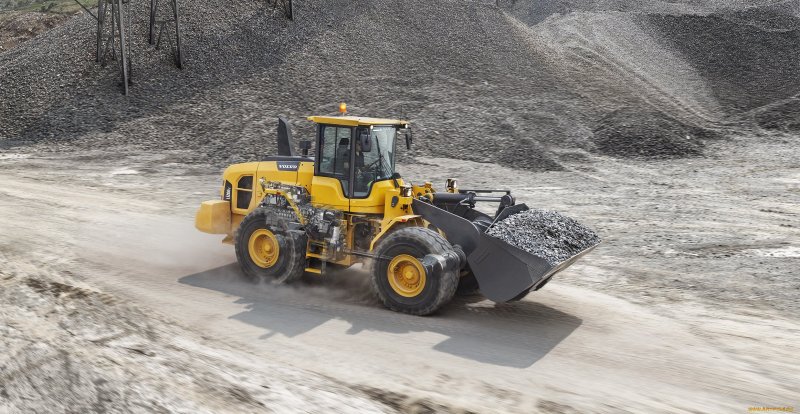 Volvo l120gz фронтальный погрузчик