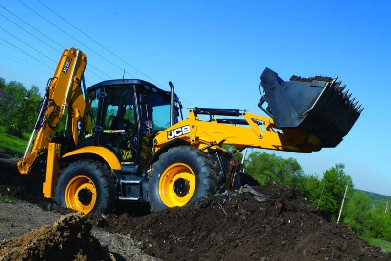 JCB 5cx погрузчик