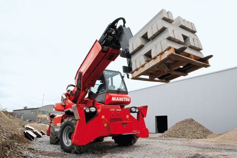 Вилочный телескопический погрузчик Manitou 129