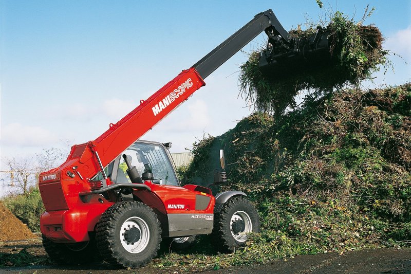 Телескопический погрузчик Manitou