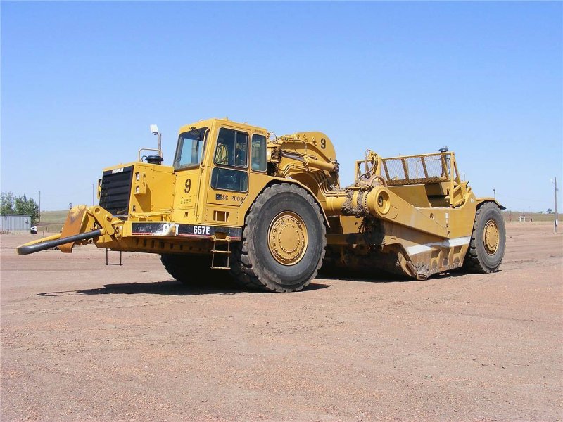 Caterpillar 613b скрепер прицепной