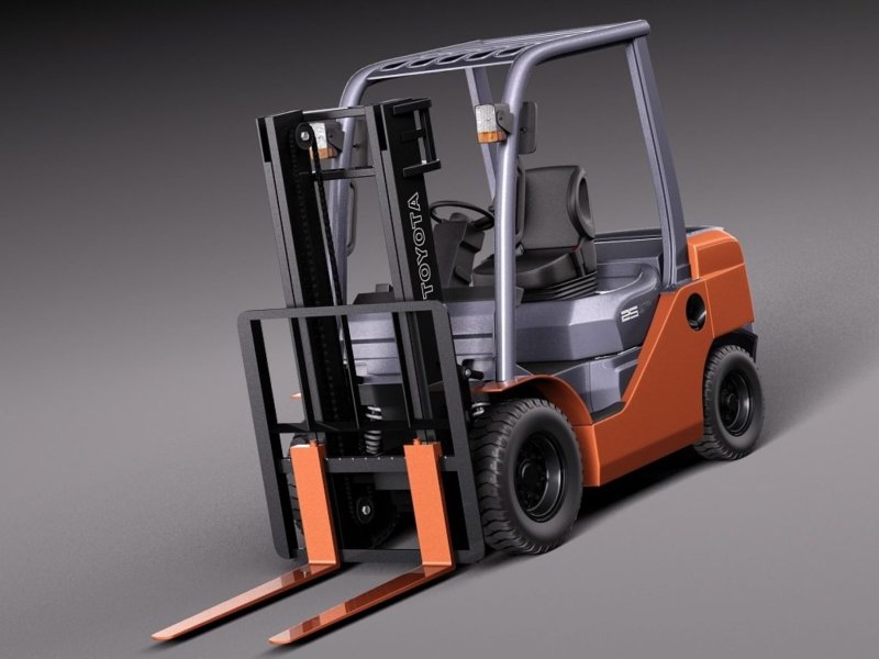 Toyota forklift 8fd25