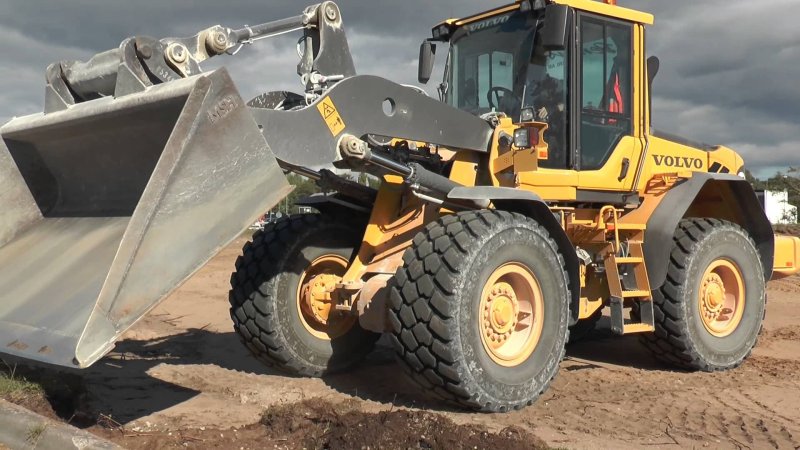 Volvo l70f фронтальный погрузчик