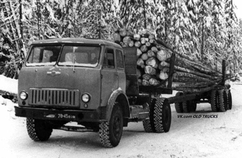 МАЗ 509 седельный тягач