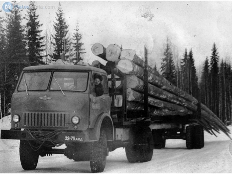 МАЗ-509 лесовоз