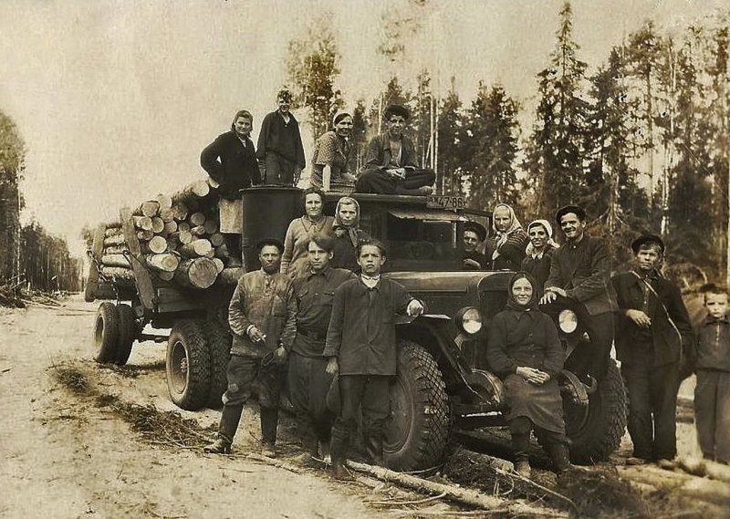 ЗИС 5 лесовоз