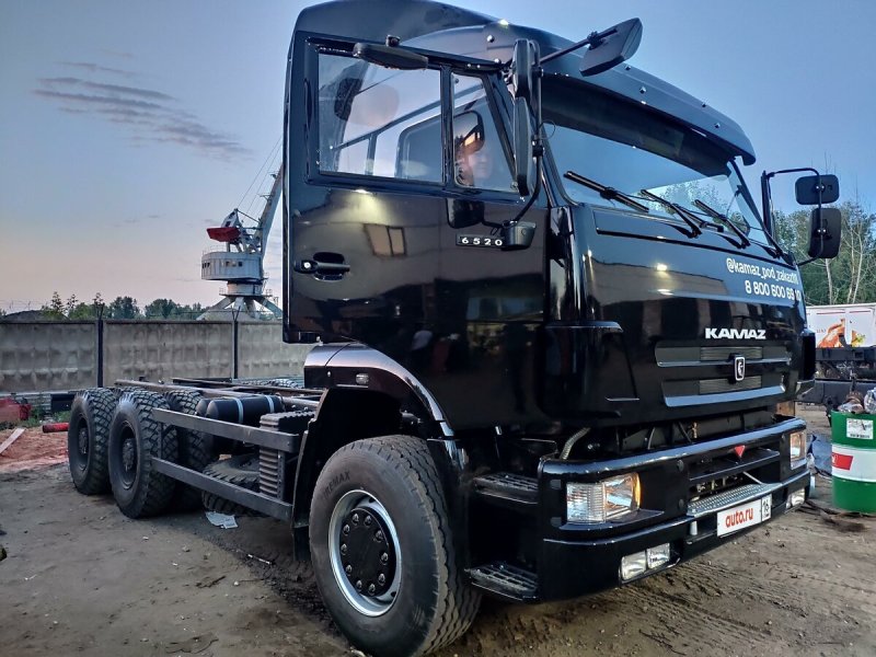 КАМАЗ 6520 черный