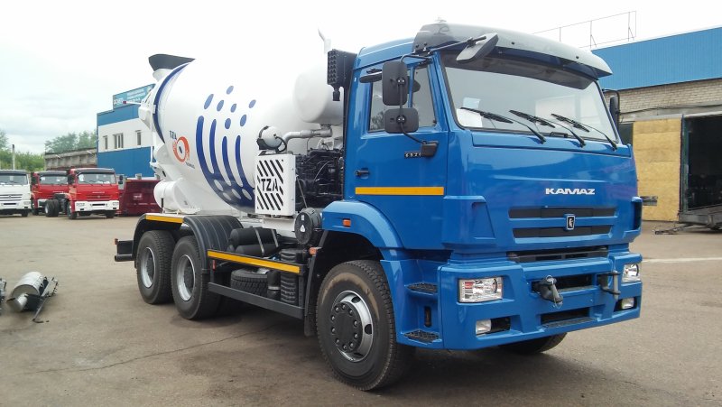 Автобетоносмеситель 5814z9 на шасси КАМАЗ 6520-3035-48 (евро-5)9м3