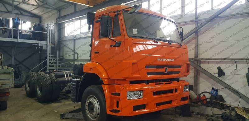 КАМАЗ 6520 страховка под кузов