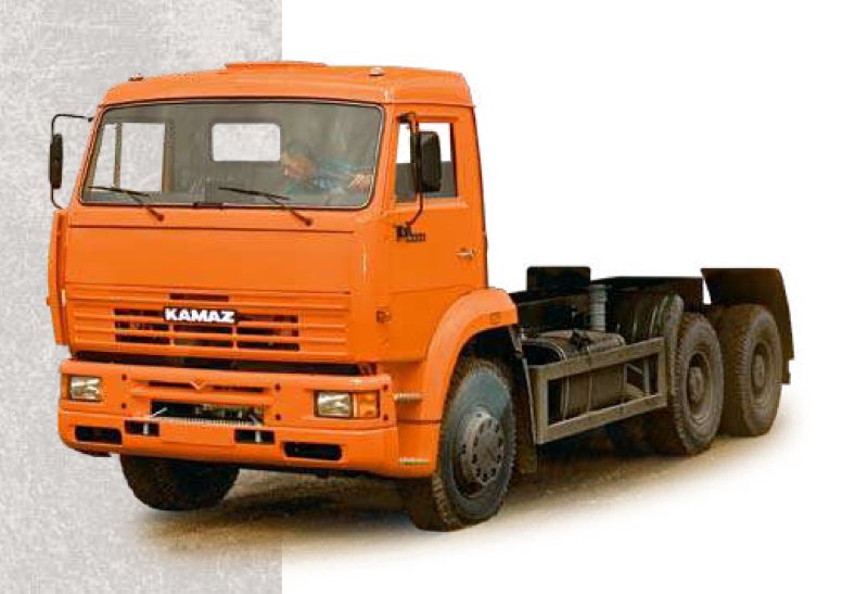 Фото шасси КАМАЗ 6520