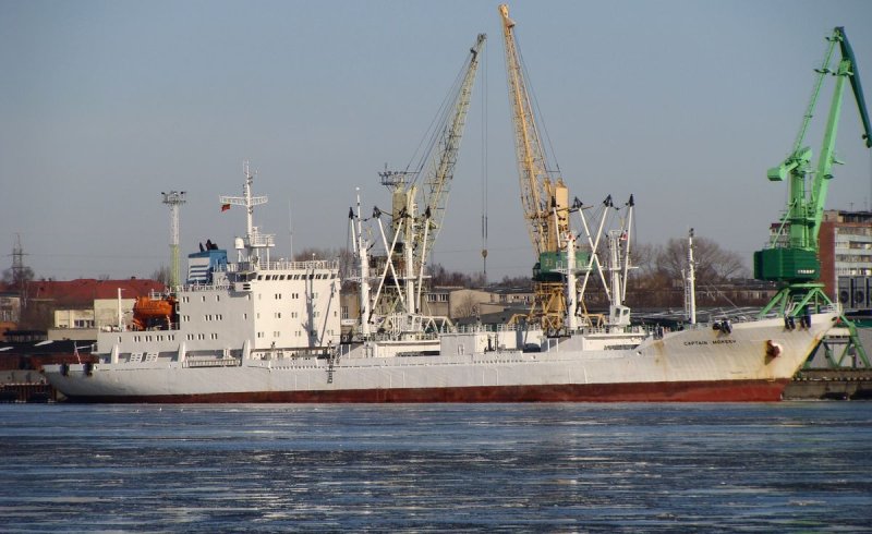 Рефрижераторное судно «бухта русская»
