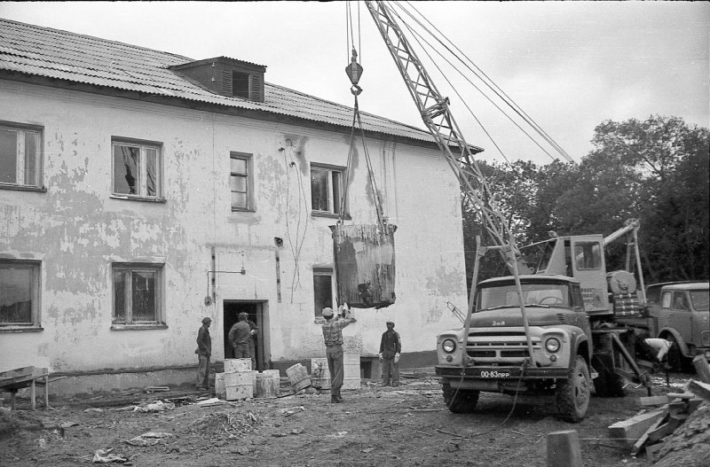 Поселок ЗИЛ В 1967 году