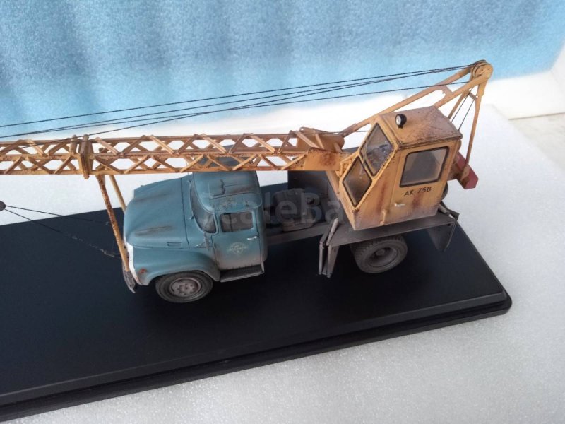 ЗИЛ 130 автокран 3d модель