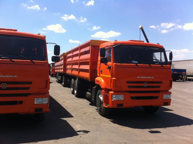 КАМАЗ 65115 зерновоз 846310 Титан
